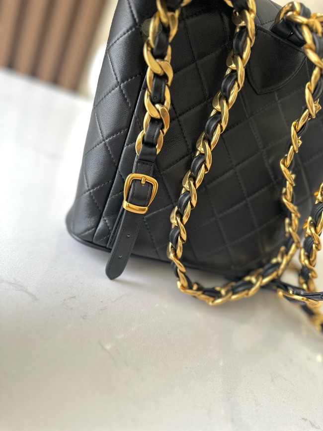 CHANEL BACKPACK A2210 black