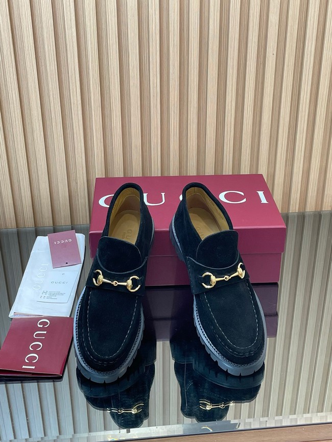 Gucci Womens Horsebit ankle boot 45020-4