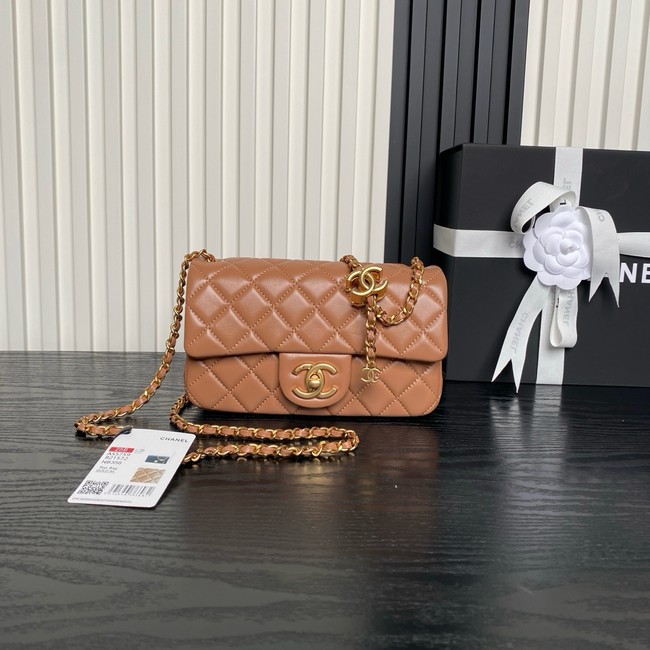Chanel samll Flap Bag AS5759 Camel