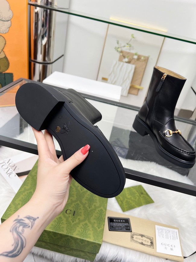 Gucci Womens Horsebit boot 45025-2