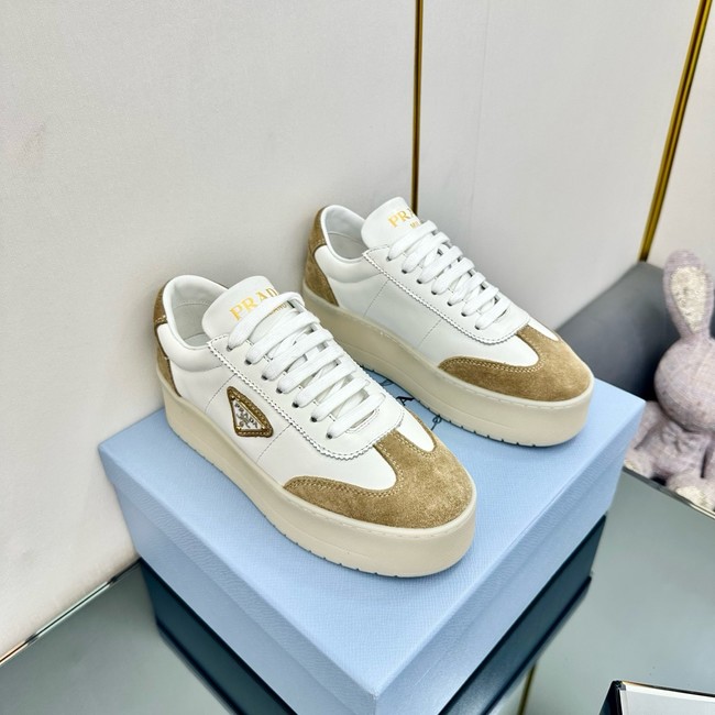 Prada Downtown Bold leather sneakers 45031-1