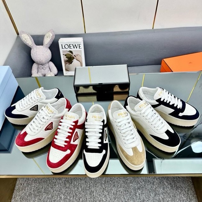 Prada Downtown Bold leather sneakers 45031-1
