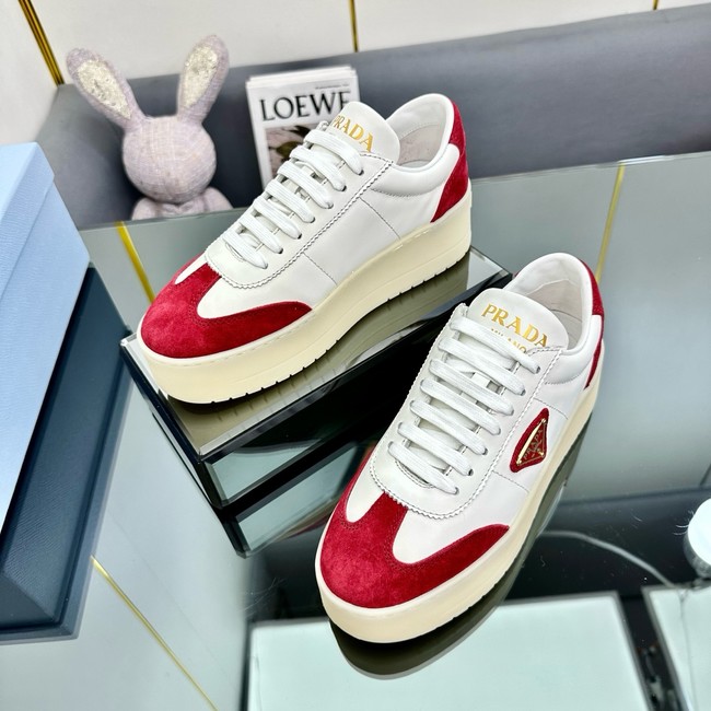 Prada Downtown Bold leather sneakers 45031-4
