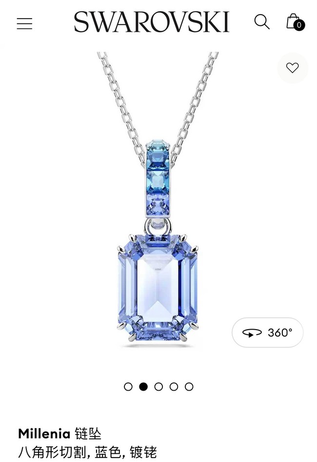 Swarovski necklace&Earring CE81097