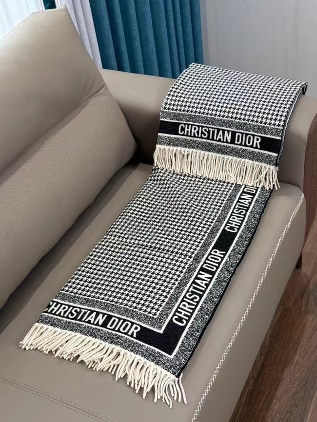 Dior Oblique Poncho Cashmere 21DOB10