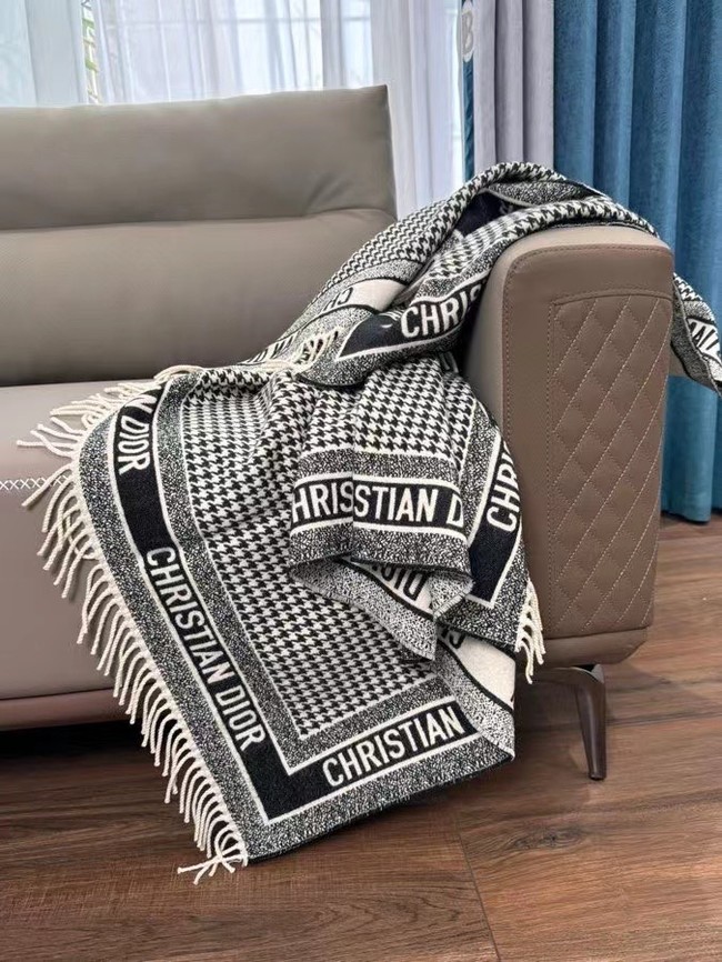 Dior Oblique Poncho Cashmere 21DOB10