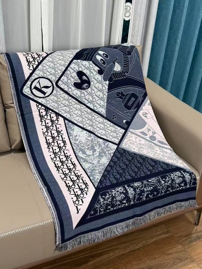 Dior Oblique Poncho Cashmere 21DOB9