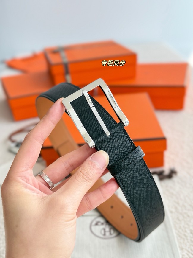 Hermes Epsom calfskin leather belt 66027