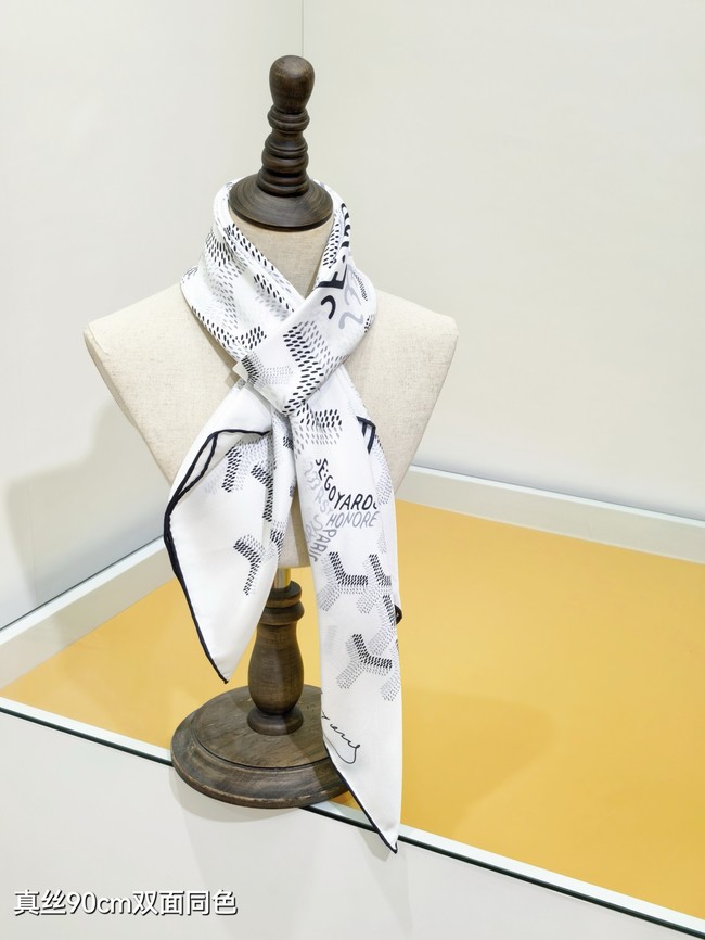 Goyard Square Scarf Silk Jacquard XT2894