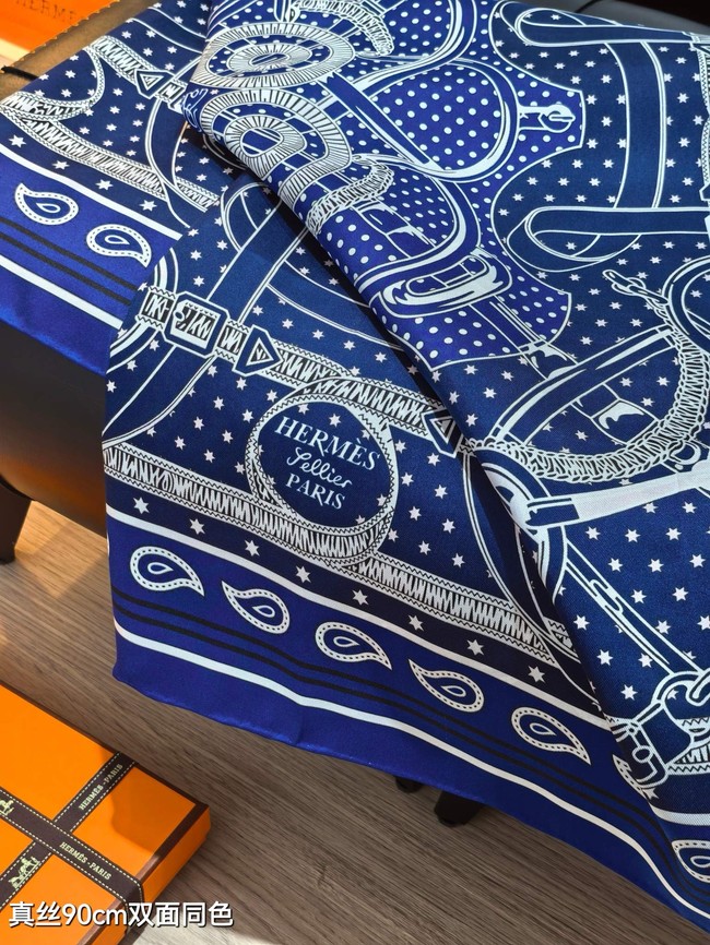 Hermes Shawl Cashmere and Silk Jacquard KY101