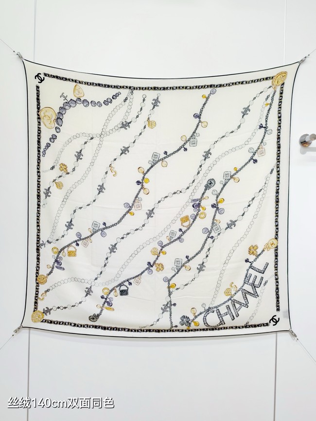 Louis Vuitton Shawl Cashmere and Silk KY124