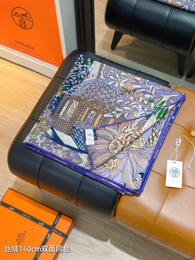 Hermes Shawl Cashmere and Silk KY135