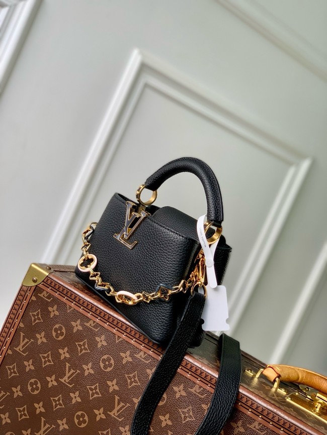 Louis Vuitton Capucines Mini M25497 black