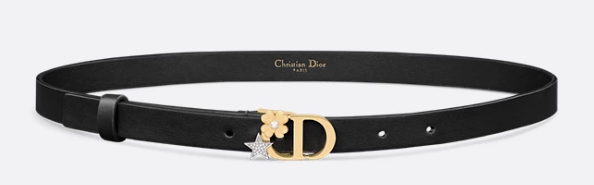 Dior 30 Montaigne Lucky Charms Belt Smooth Calfskin 18MM B0155