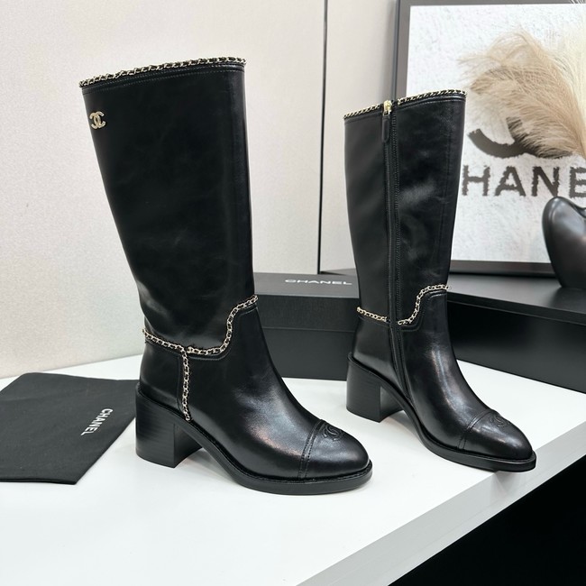 Chanel high boots Calfskin 45082-1