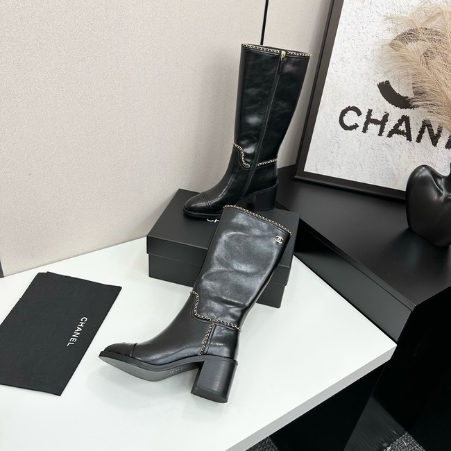 Chanel high boots Calfskin 45082-1