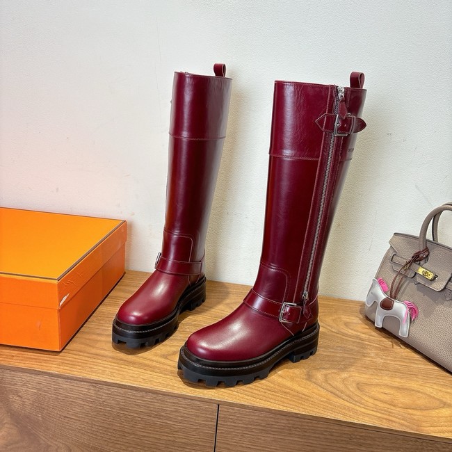 Hermes Beaubourg High Boot 45108-1