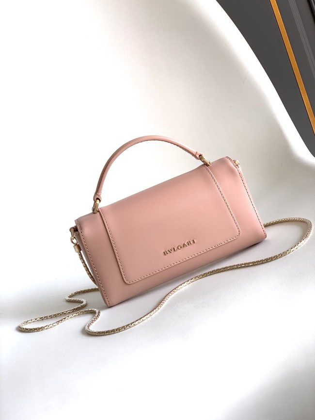 Bvlgari Serpenti Forever leather crossbody bag 289688 pink