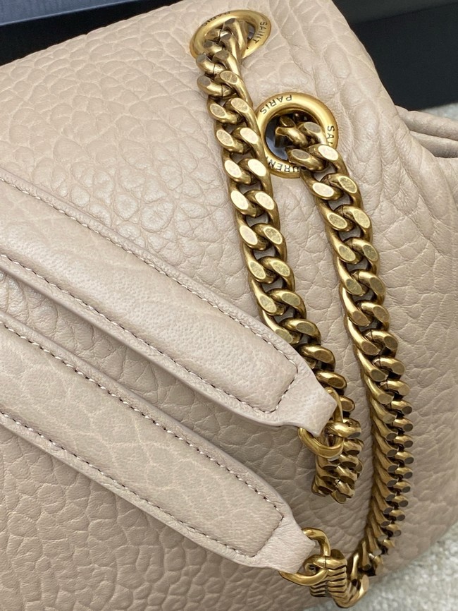 Saint LaurentCALYPSO SMALL IN GRAINED LAMBSKIN 734153 BEIGE