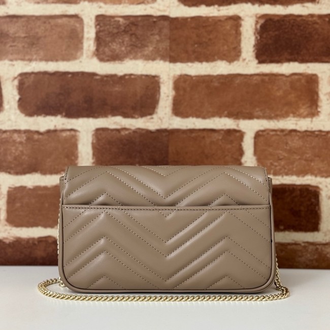 Gucci GG Marmont small shoulder bag 751526 Dusty pink