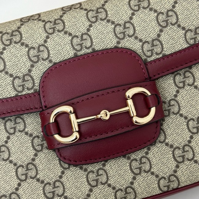 Gucci Go small shoulder bag 815205 red