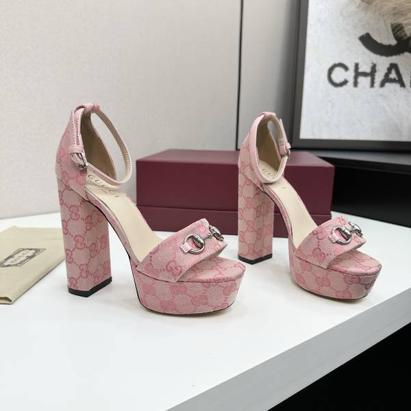 Gucci Shoes GUS00877 Heel 13CM