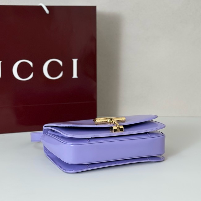 Gucci Siena small shoulder bag 846705 lilac 