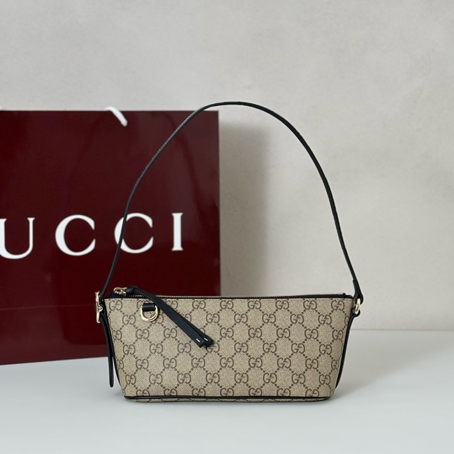 Gucci GG Emblem small shoulder bag 847281 black