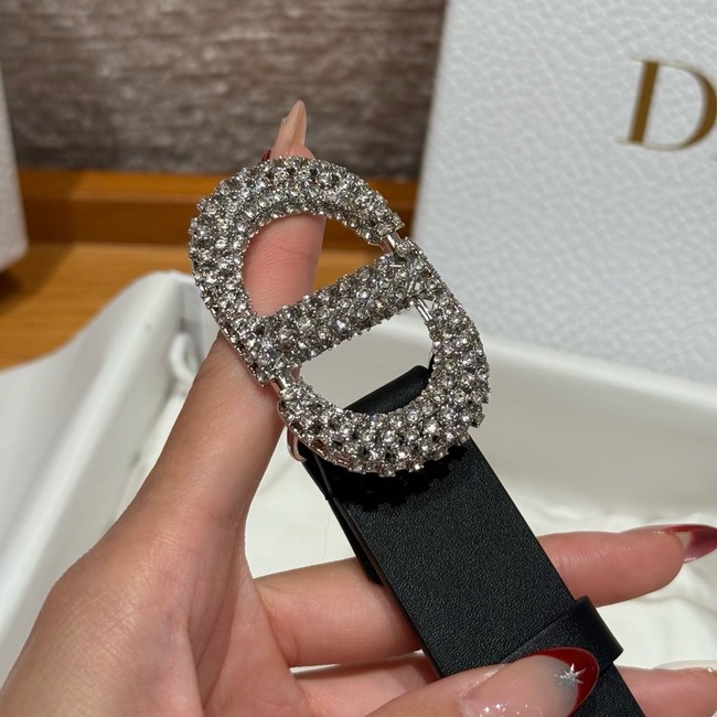 Dior Saddle Belt Smooth Calfskin B0445C-2