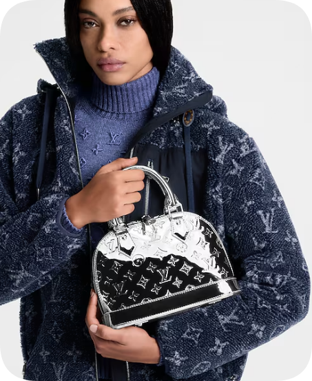 Louis Vuitton Alma BB M26335 Silver