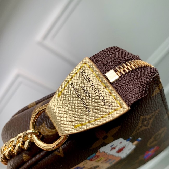 Louis Vuitton NEW Mini Pochette Accessoires M15328