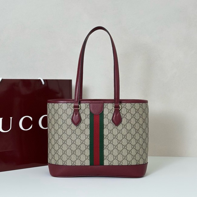 Gucci Ophidia small tote bag 836849 Rosso Ancora red