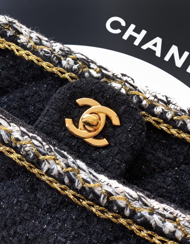 Chanel Mini Classic Handbag A69900 black