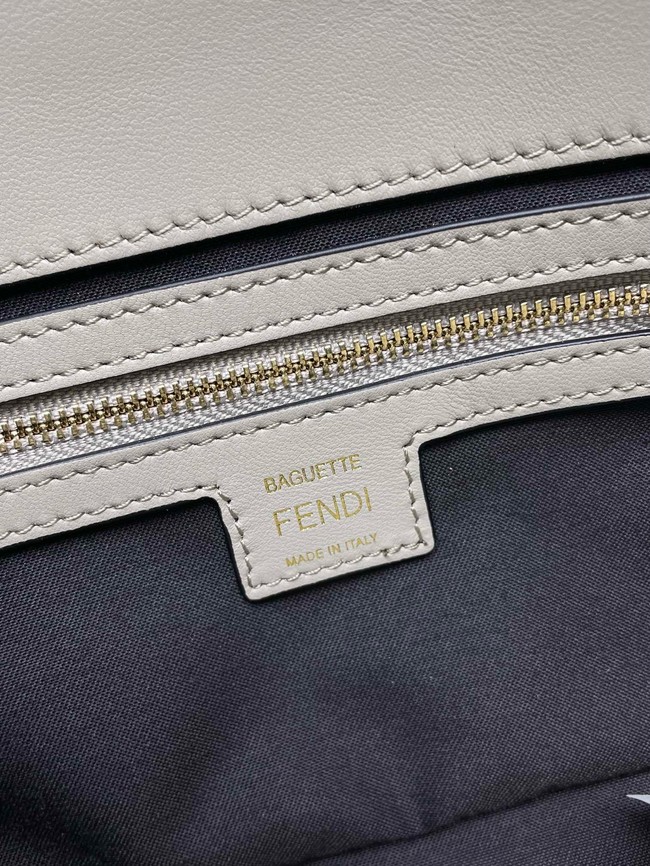 Fendi Baguette Medium Bag 8BR600 grey