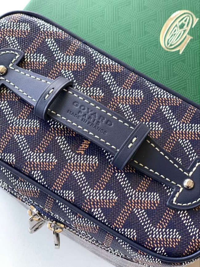 Goyard Muse mini Makeup pouch CL07P dark blue