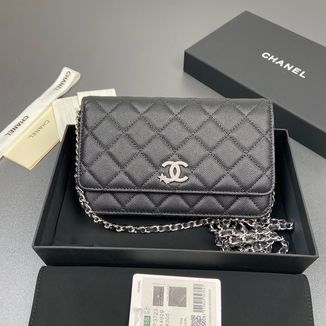 Chanel Wallet On Chain AP3723 black