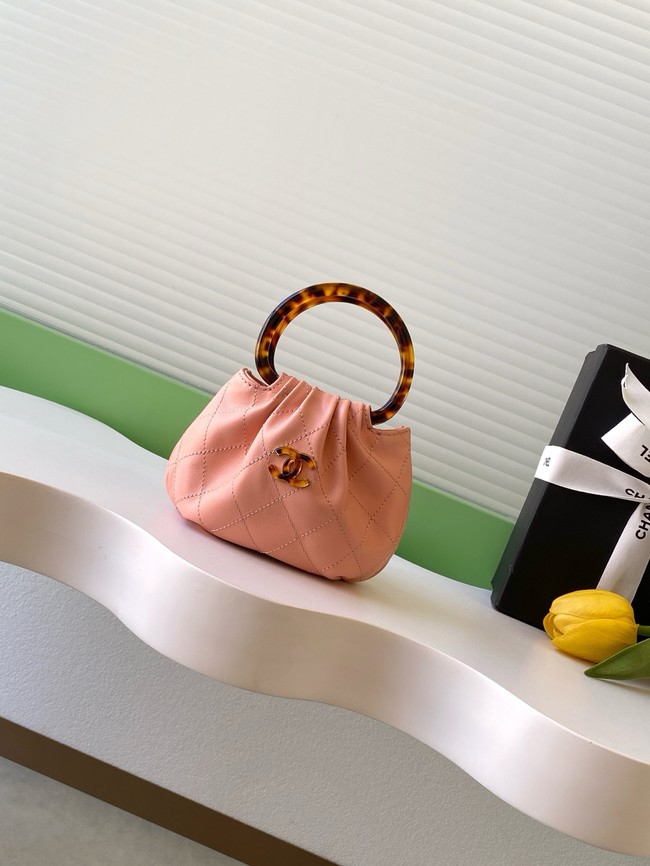 CHANEL mini Hobo Bag AS4981 pink