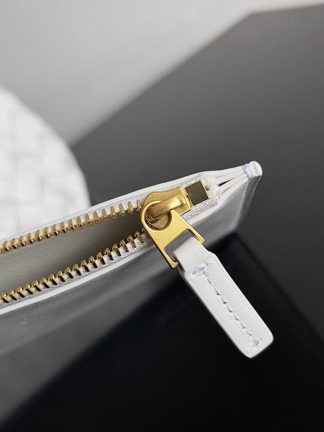 Bottega Veneta Large Parachute 826212 white& Brass finish