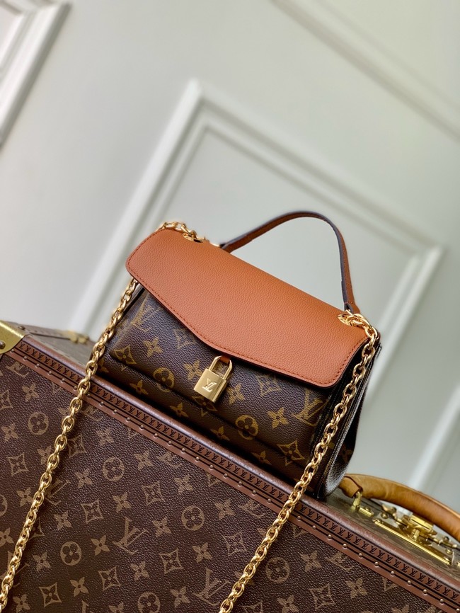 Louis Vuitton Monogram Canvas Shoulder Bag M27067 brown