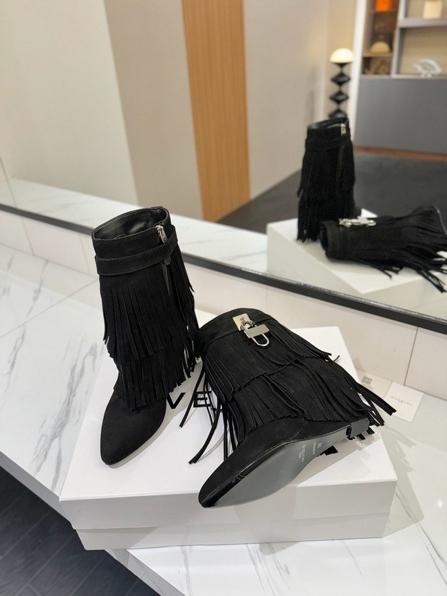 Givenchy High Boots Calfskin Heel 6.5CM 97171-3