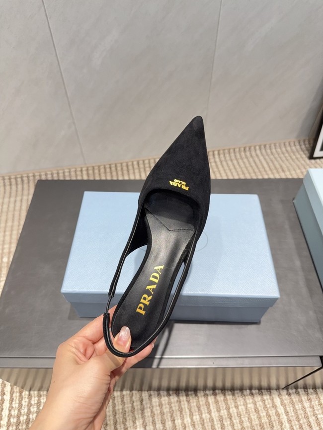 Prada leather slingback pumps 1I901M-4