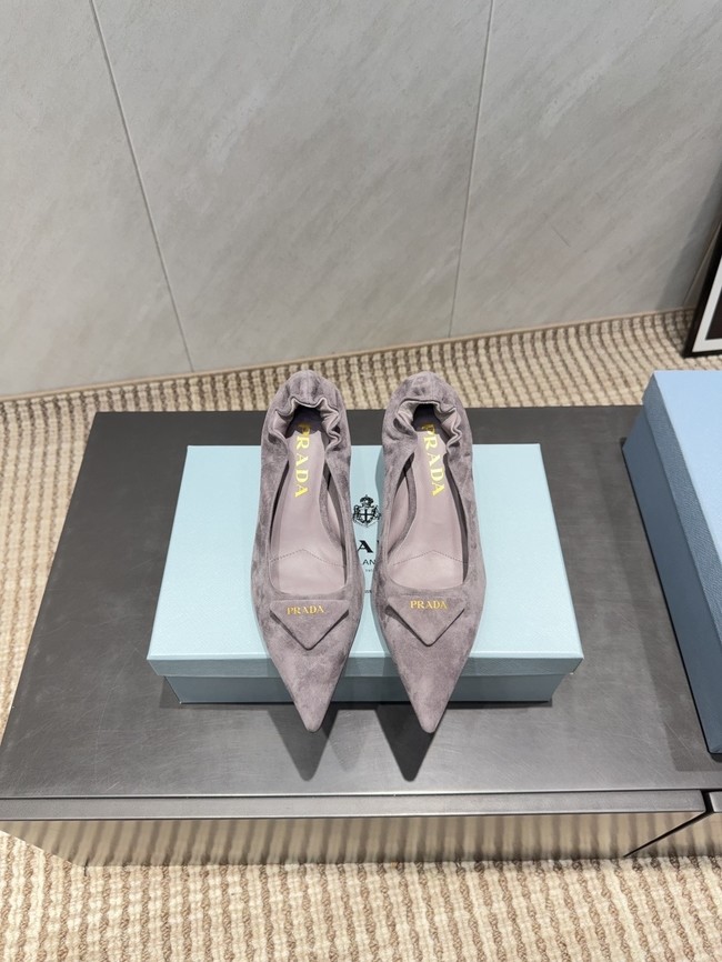 Prada Mordore leather pumps 87221-1