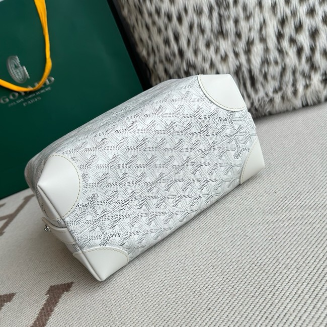 Goyard Bowling 25 Wash bag N025 white