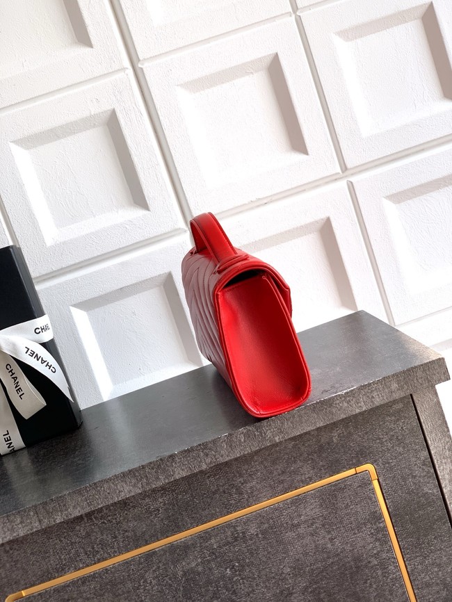 Chanel Original Leather 26X C6044 red