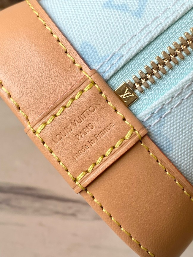 Louis Vuitton NEW Alma BB M28272 Bleu Courrier