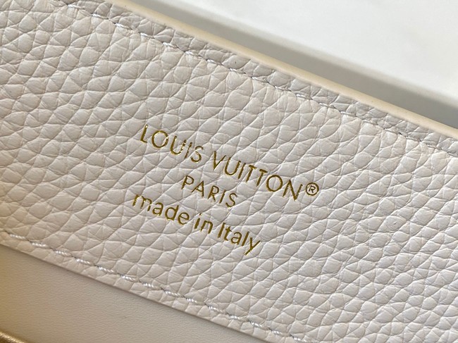 Louis Vuitton Capucines East-West BB M26345 Vanilla