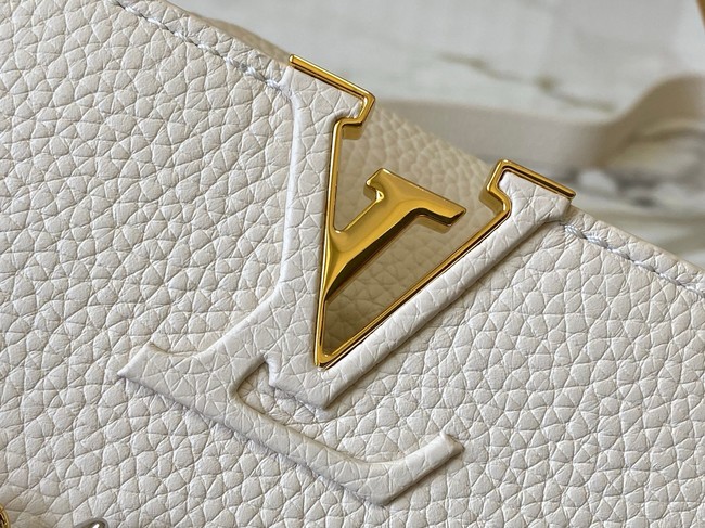 Louis Vuitton Capucines East-West Mini M26345 Vanilla