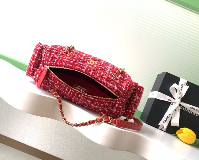 Chanel Small Bowling Bag AS5792 Red