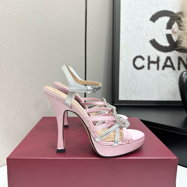 GUCCI Womens pump with crystal Interlocking G 21045-8