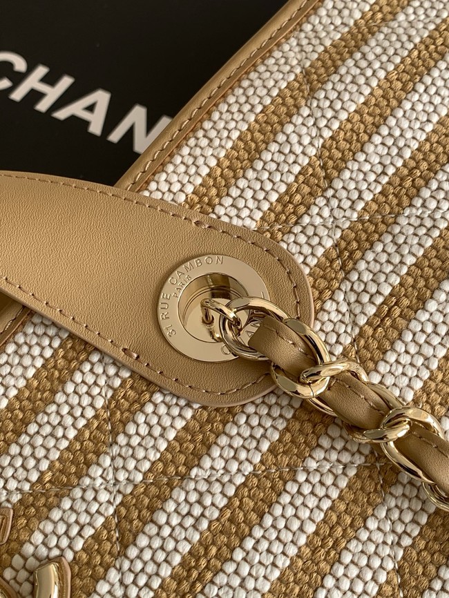 CHANEL Large Tote AS60074 Beige